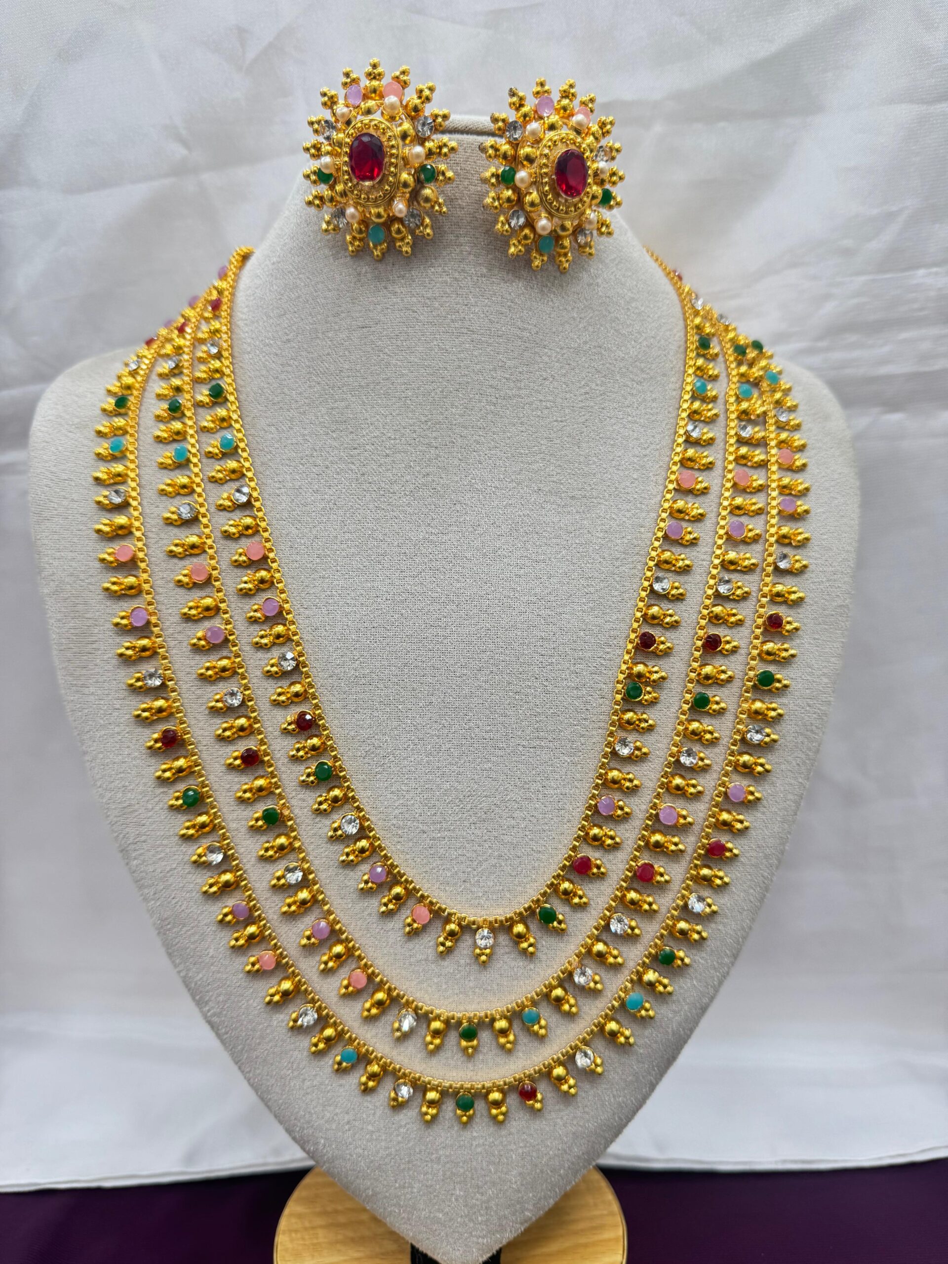 প্রিমিয়াম কোয়ালিটির জুয়েলারি সেট 1299TK
